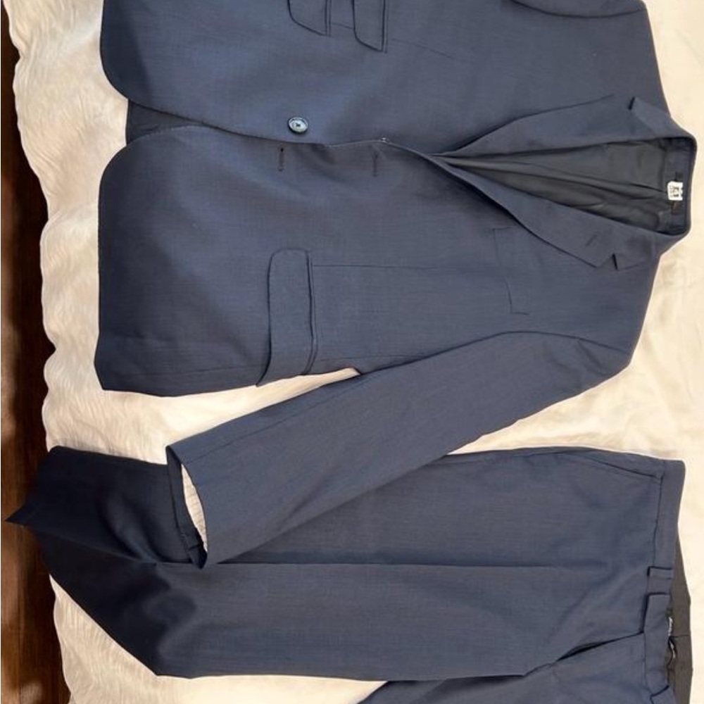 Classic Men's Blue Suit